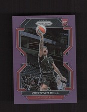 2022 Panini Prizm WNBA #191 Kierstan Bell Purple #/99 RC