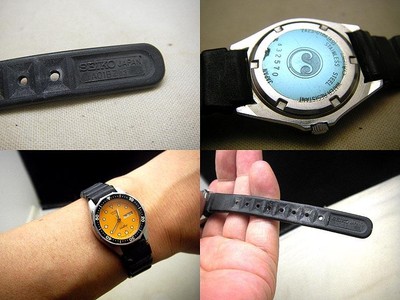 Seiko Silver Wave 2A23-012A Analog Quartz Women Diver Vintage