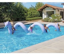 Giant Inflatable Snake Float Fun Pool Lounge FREE SHIPPING