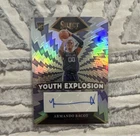 Armando Bacot Rookie Auto  Panini Select 2024-25 UNC Tarheels legend