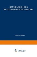 Grundlagen Der Betriebswirtschaftslehre Erich Gutenberg
