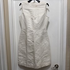 NEW NWT TORY BURCH Sleeveless White Kimberly Dress Size 10