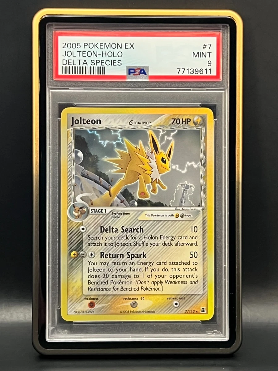 Jolteon Pokémon TCG Professional Sports Authenticator (PSA