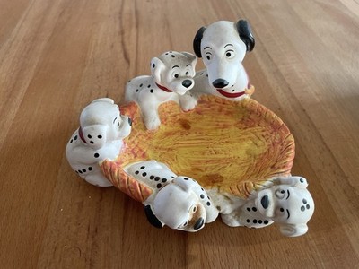 Vintage Disney - 101 Dalmatiner  -Seifen Schale 9 cm Kunststoff  