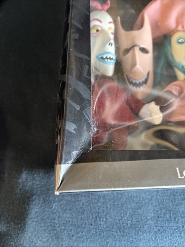 TIM BURTONS NIGHTMARE BEFORE CHRISTMAS- LOCK SHOCK AND BARREL BEANBAGS -NEW - Picture 2 of 14