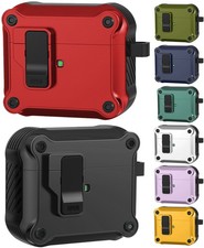 Secure Lock Rugged Case for Airpods Pro 3 Lanyard  Clip  Cleaning Kit 