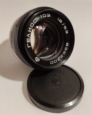 Lens USSR Helios-103 1.8/53mm Mount Contax copy lens Sonnar for camera Kiev