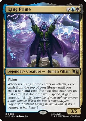 MTG Kang Prime [Marvel Super Heroes Commander] Near Mint Magic