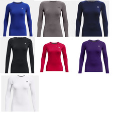 Under Armour Womens ColdGear Authentics Crew Baselayer 1368701 All Colors