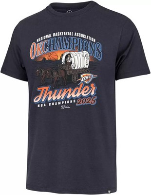 Oklahoma City Thunder '47 Brand NBA Champions Navy Graphic T-Shirt
