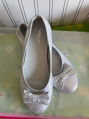 Ballerina INTERSHOE Collecrion 38 NEU echtes Leder Damen Designer Schuhe