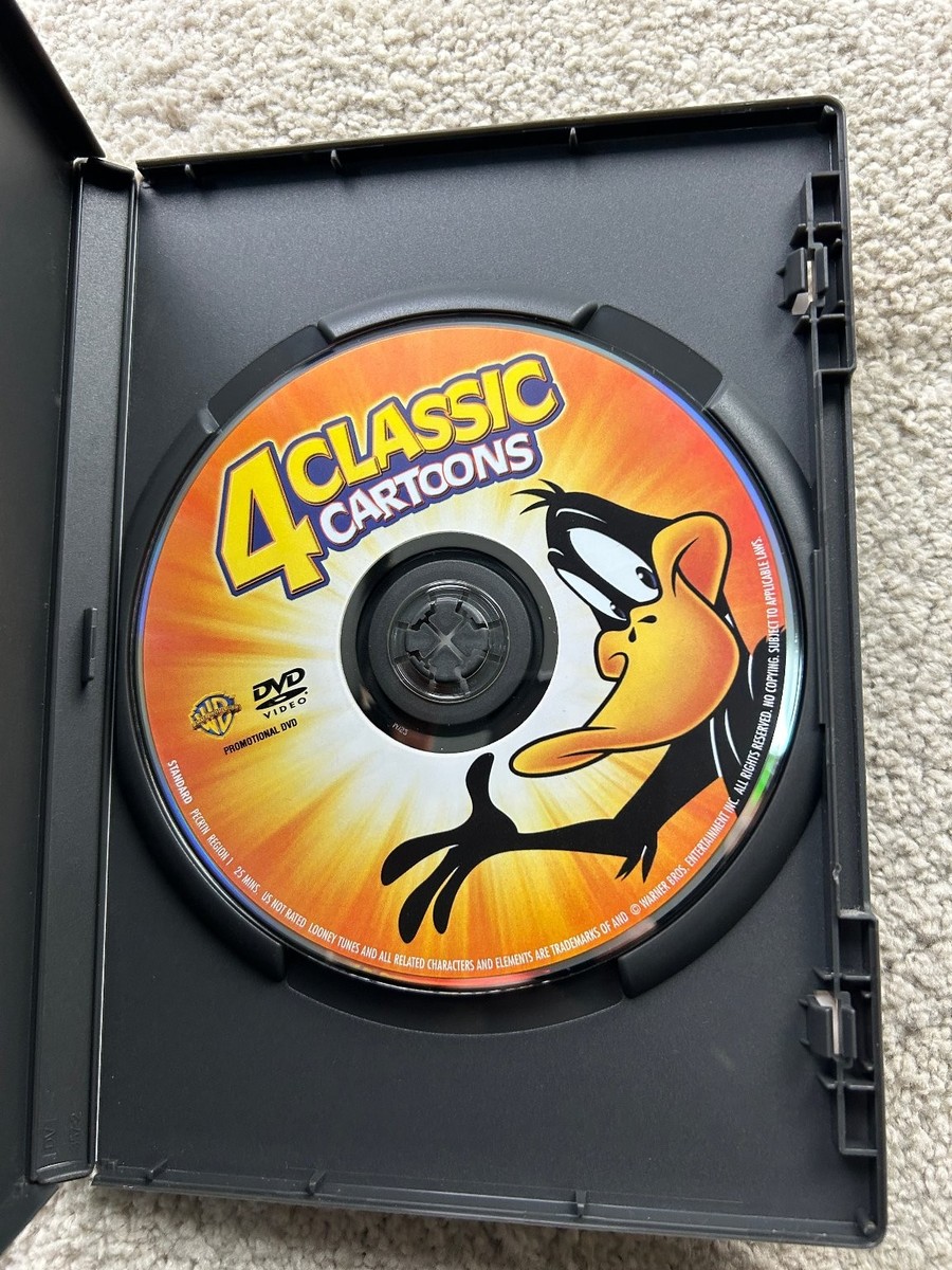 4 Classic Cartoons DVD 2005 Daffy Duck Speedy Gonzales Promotional