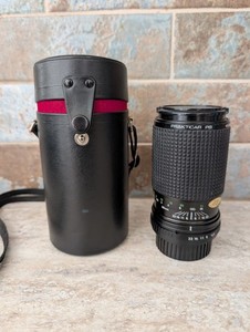 Pentacon Prakticar PB MC 80-200mm f/4.5-5.6 Macro Zoom Lens with Case and Caps
