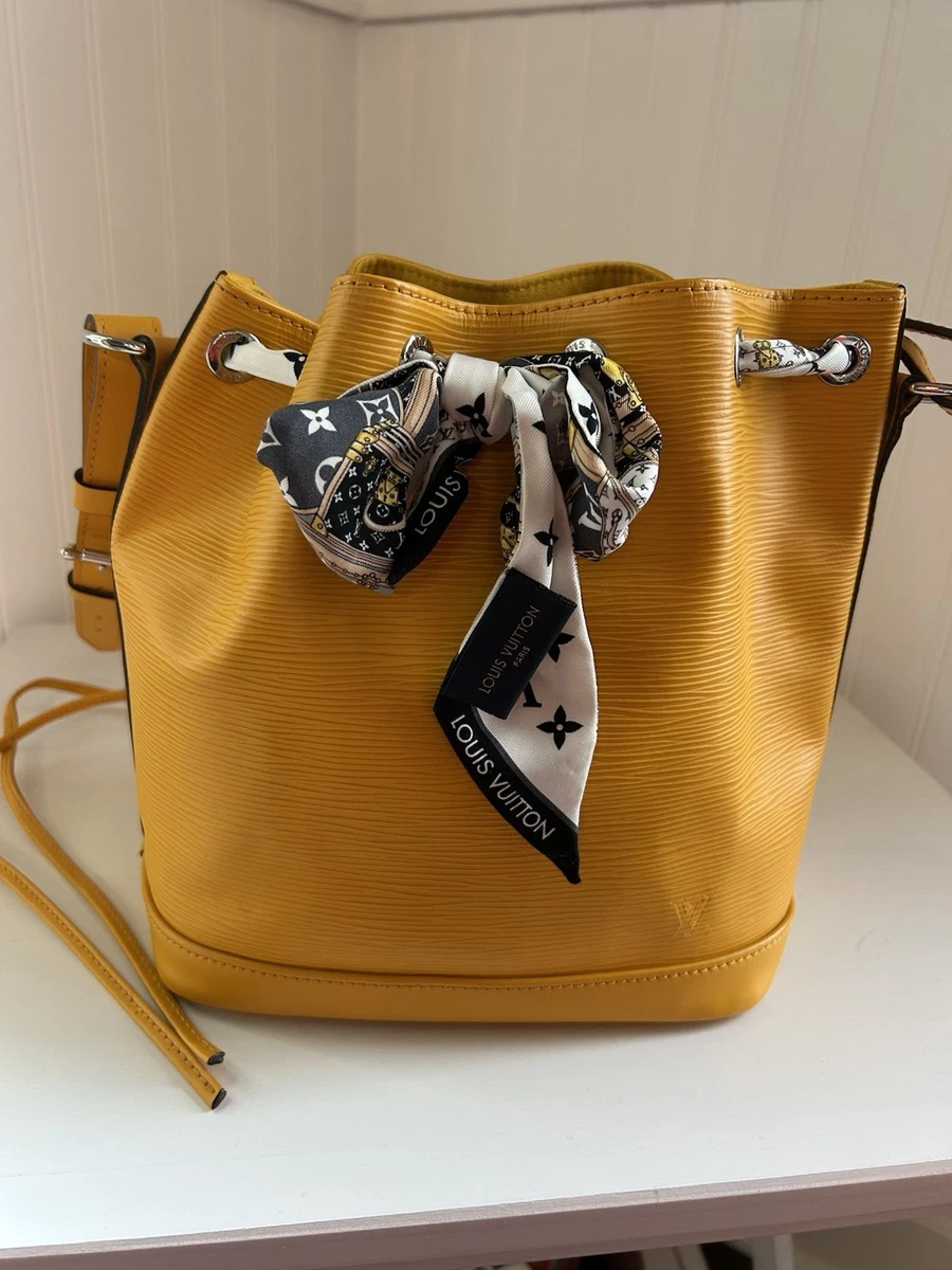 Louis Vuitton Yellow Epi Noe for sale | eBay