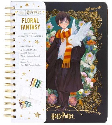 Insights | Harry Potter: Floral Fantasy 12-Month Undated Planner | Buch (2022)