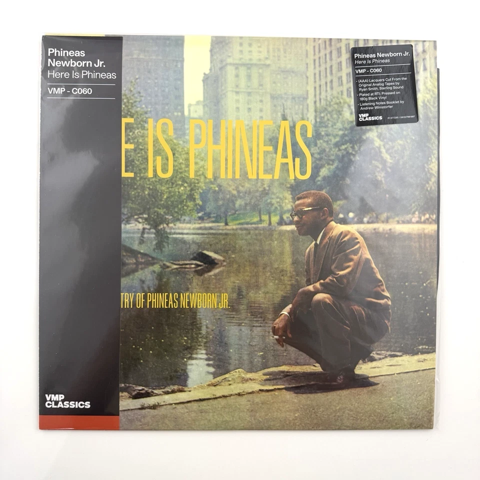 PHINEAS NEWBORN JR. Here Is Phineas LP VMP Classics 2022 180g Mono New SEALED - image 1 of 2