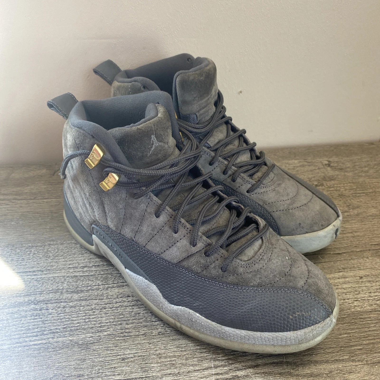 Taglia 8 Air Jordan 12 Retro Grigio Scuro (130690 005)