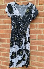 M&Co Ladies Petite Dress Size UK8 , Multicoloured, Polyester, EU36, US4, VGC fp