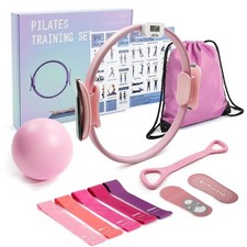 Pilates Essentials Kit for Women – Pilates Ring with Counter, Home Pilates Wo...