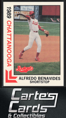 Freddie Benavides 1989 Best Chattanooga Lookouts #12 Chattanooga Lookouts