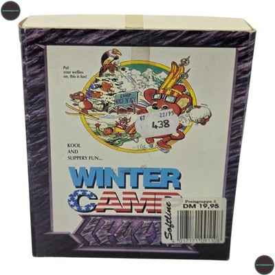 Winter Camp Commodore Amiga Spiel Big Box Thalamus 1992 CIB