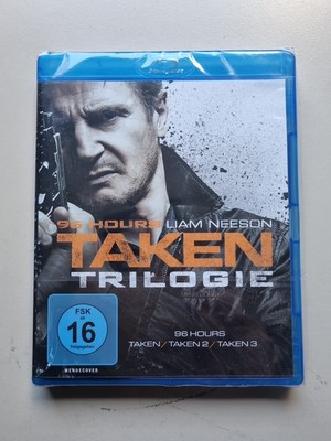 96 Hours - Taken Trilogie mit Liam Neeson auf Blu-ray  NEU