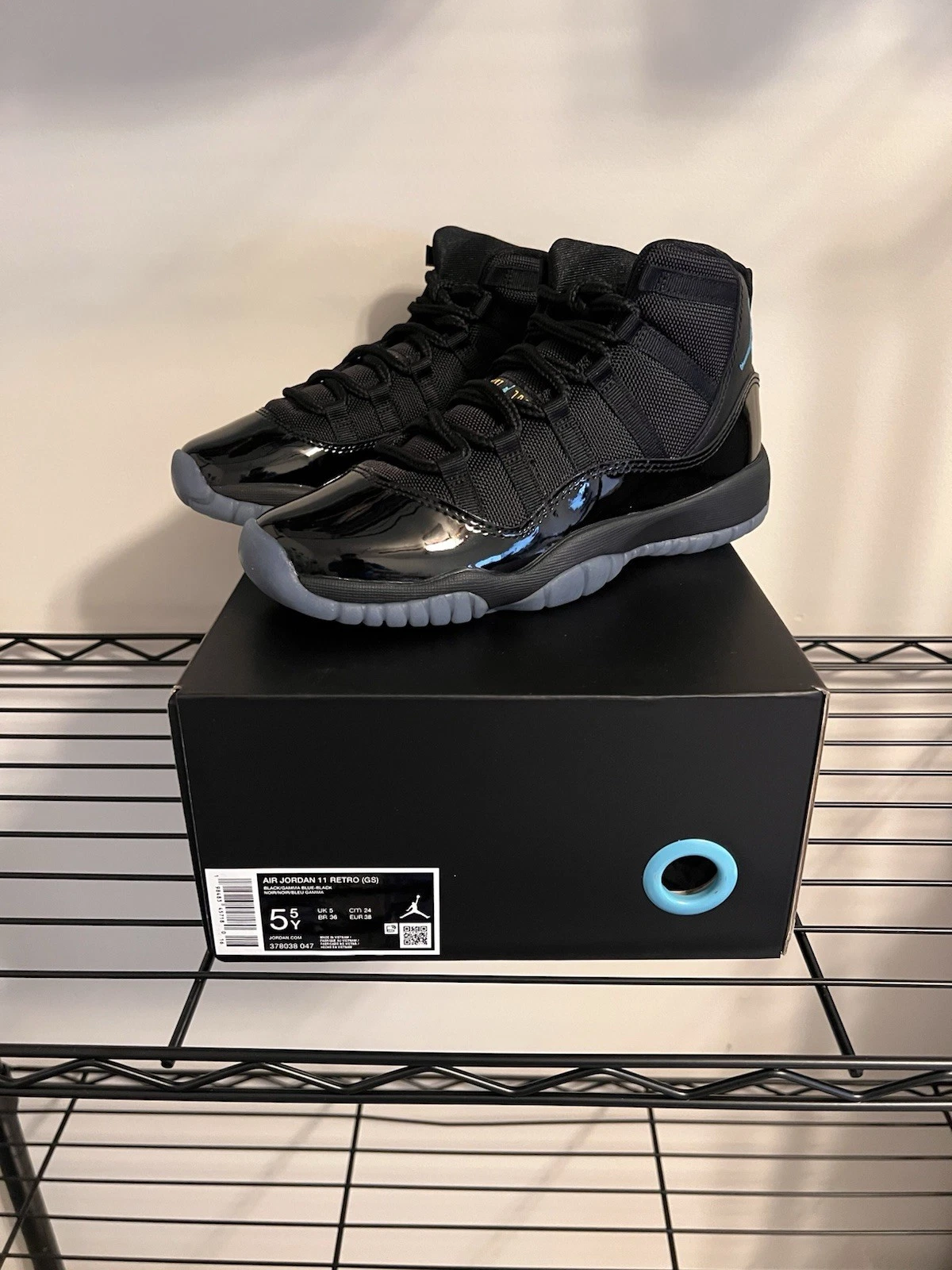Size 5.5Y - Jordan 11 Retro Gamma Blue 2025 GS - In hand - Fast Shipping 🔥✅