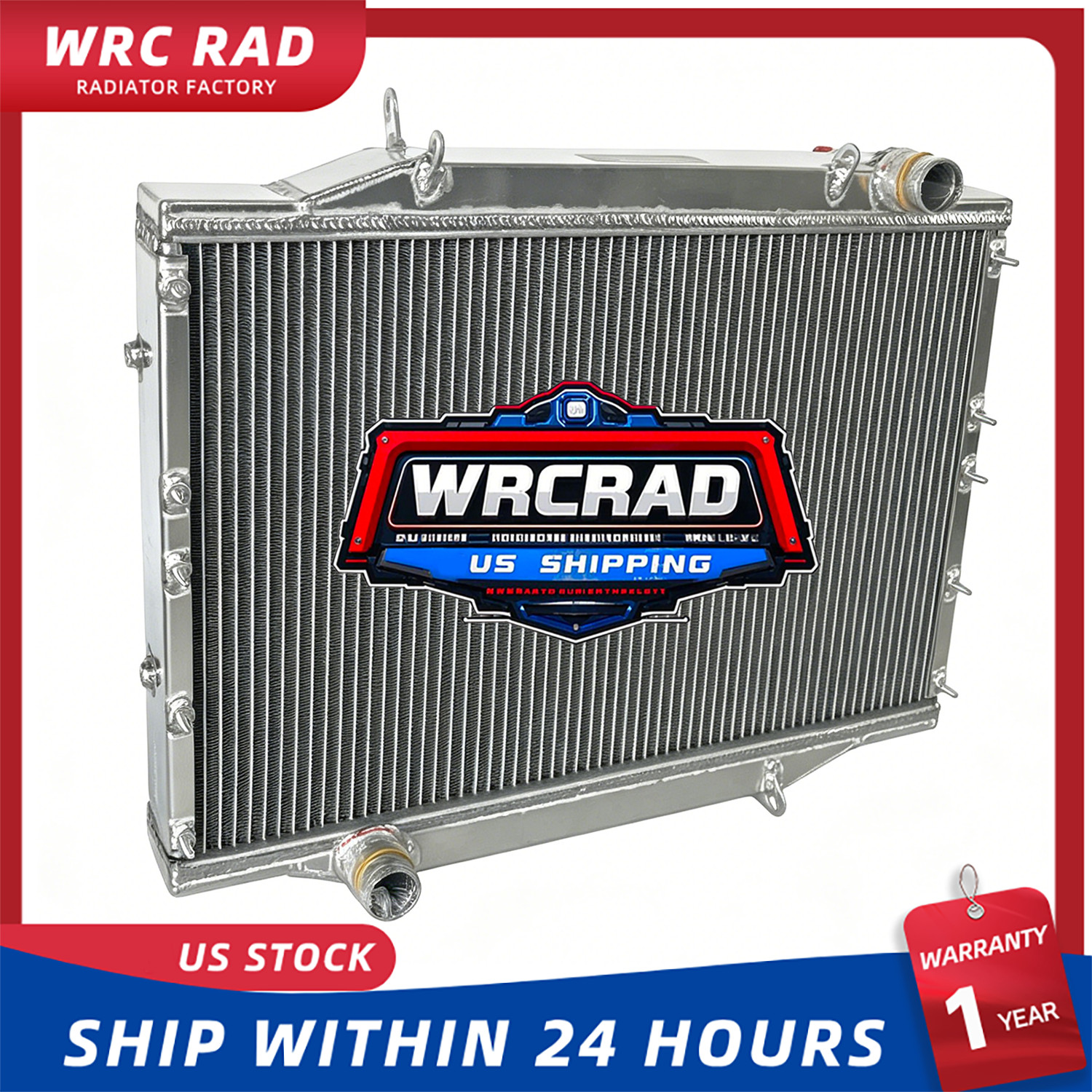 Radiator for 1977-1980 78 Rolls Royce Silver Shadow Wraith II Bentley T26.8L V8