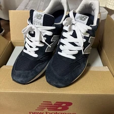 Mint Balance 996 Navy/White Leather Sneakers 27.5cm Made in USA Excellent Condi