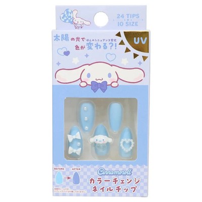 Sanrio Characters Cinnamoroll Nail Tips ''Color Change'' 2026 Summer JP Limited