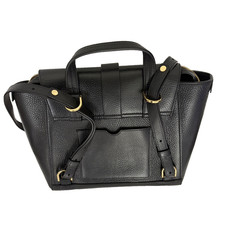 Brand New Senreve Midi Maestra Bag Dolce Charcoal Gold | Luxury Designer Handbag