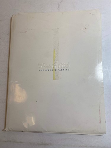 Weav Rite Engineered Fabrics Sample packet