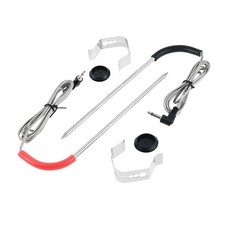 2 Meat Probe Stainless Steel Temperature Probes Parts For Pit Boss Pellet Grill