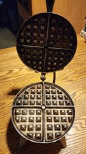 Rare The Rogers Elec. Lab Co. Waffle Iron, Cleveland, OH 110v. 500 Watt