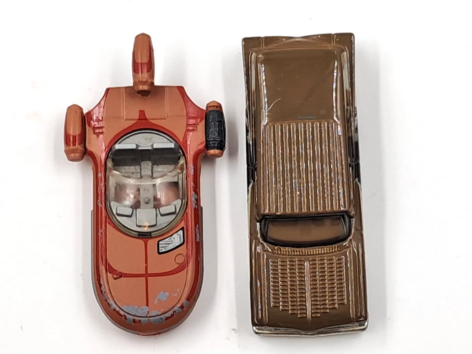 Hot Wheels Star Wars '59 Chevy Delivery Mandalorian & LandSpeeder Loose READ - Image 4 of 4