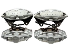 07-20 Infiniti Nissan G37 350Z 370Z Akebono Brake Calipers Set OEM