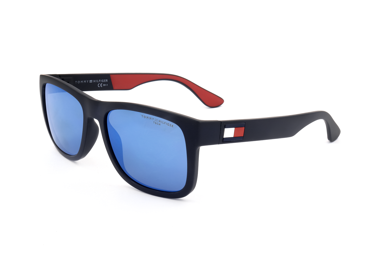 Tommy Hilfiger TH 1556 Matte Blue Mens Sunglasses 56mm 18mm Bridge 140mm Temple
