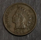 1899 Indian Cent VF   Lot F 846