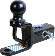 Trio HD Receiver 2 Inches Multi-Purpose Hitch with Ball Mount, Heavy-Duty Tow Hi