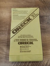  20 Oreck XL HEPA Vacuum Cleaner Bags Type CC Fits Oreck XL Models Without Dock