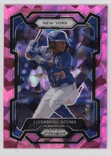 2024 Panini Prizm Pink Ice Prizm Luisangel Acuna #24 1l7t