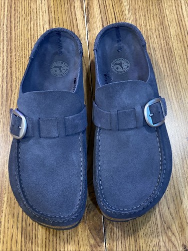 Birkenstock Naples Wrapped Clog Size 41 Midnight Navy