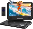 ieGeek 12.5" Portable DVD Player with 10.5" HD Swivel Screen, Remote Control