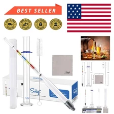 Essential  Jar & Hydrometer Combo for Accurate Home Brewing Measurements