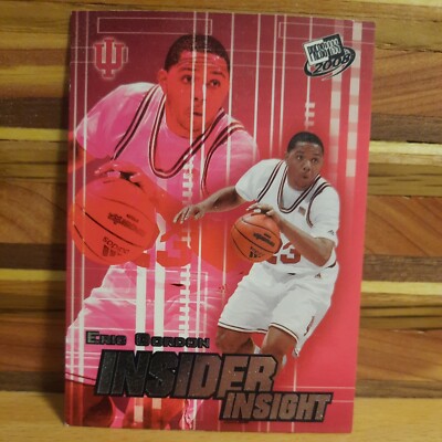 2008 Press Pass Insider Insight Blue Eric Gordon #II-4 Rookie RC Hoosiers