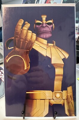 SILVER SURFER REBIRTH LEGACY 1 NM JTC THANOS NEGATIVE SPACE 