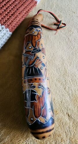 Rain Stick Handmade Beautifully Made 18" Peru Peruvian - Picture 2 of 8