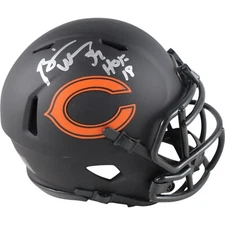 Brian Urlacher Autographed Chicago Bears Eclipse Mini Helmet HOF Beckett 49256