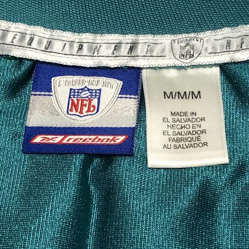 Vintage Reebok Zach Thomas #54 Signed Miami Dolphins Jersey Size Medium - Picture 6 of 8
