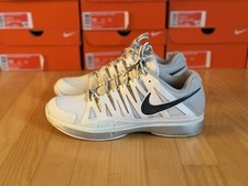 Nike Zoom Vapor 9 Tour White Pure Platinum 488000-101 Size 10.5 RF Federer